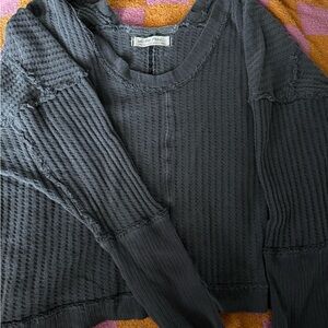 Women’s Free People Textured Oversized Sweater